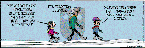 Grand Avenue on Monday December 28, 2015 Comic Strip