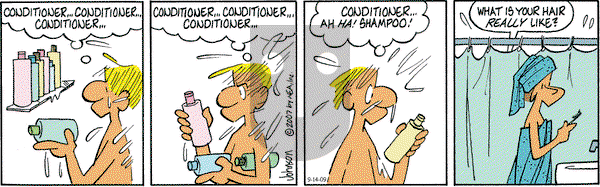 Arlo and Janis on Monday September 14, 2009 Comic Strip