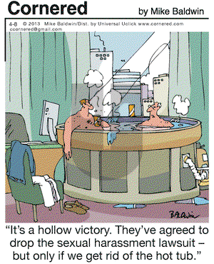 Cornered on Monday April 8, 2013 Comic Strip