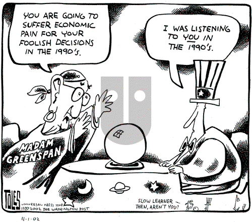 Tom Toles on Friday February 14, 2003 Comic Strip