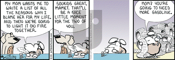 DeFlocked on Friday September 25, 2020 Comic Strip