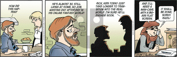Doonesbury on Saturday July 23, 2011 Comic Strip