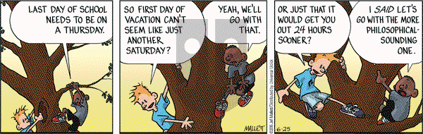 Frazz on Saturday June 25, 2016 Comic Strip