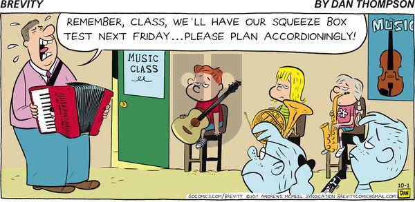 Brevity on Sunday October 1, 2017 Comic Strip