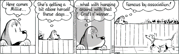 Fred Basset on Tuesday April 8, 2008 Comic Strip