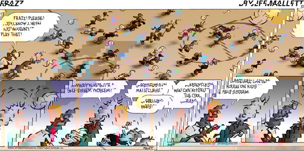 Frazz on Sunday February 29, 2004 Comic Strip