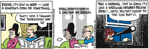 Red and Rover on Tuesday January 30, 2001 Comic Strip