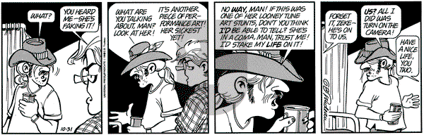 Doonesbury on Tuesday October 31, 1995 Comic Strip