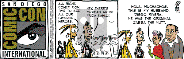 La Cucaracha on Wednesday July 19, 2017 Comic Strip