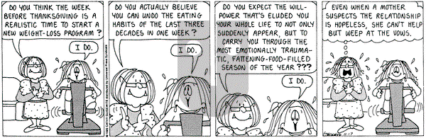 Cathy Classics on Tuesday June 4, 1996 Comic Strip