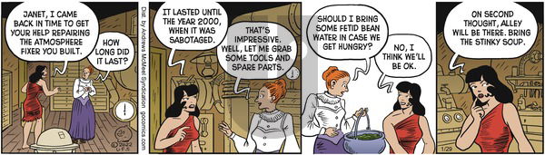 Alley Oop - Saturday January 29, 2022 Comic Strip