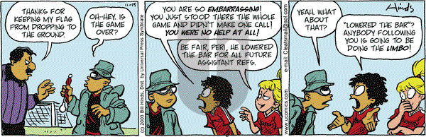 Cleats on Saturday November 15, 2003 Comic Strip