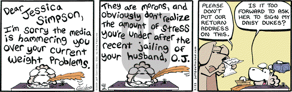 DeFlocked on Monday March 23, 2009 Comic Strip
