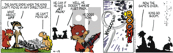 Over the Hedge on Friday April 19, 2013 Comic Strip
