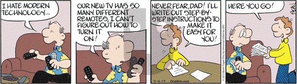 Drabble on Monday March 4, 2013 Comic Strip