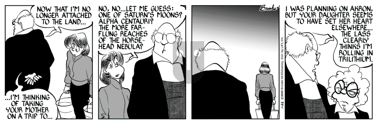 9 Chickweed Lane - Saturday January 22, 2005 Comic Strip