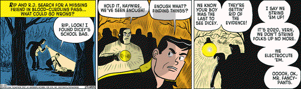 Rip Haywire on Monday February 10, 2020 Comic Strip