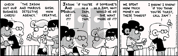 FoxTrot - Thursday June 22, 2000 Comic Strip