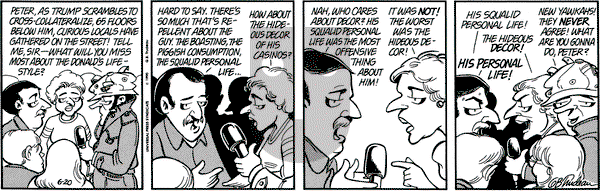 Doonesbury on Wednesday June 20, 1990 Comic Strip