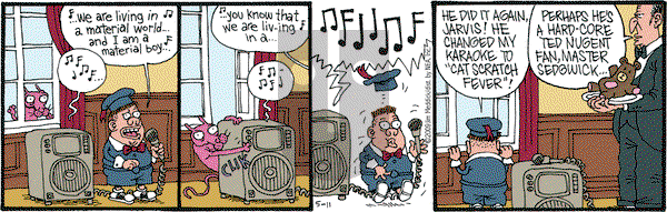 Monty on Monday May 11, 2009 Comic Strip