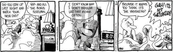 The Buckets on Wednesday September 26, 2007 Comic Strip