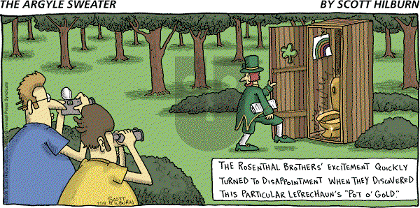 The Argyle Sweater on Sunday November 9, 2008 Comic Strip