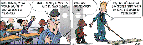 Frazz - Monday October 17, 2016 Comic Strip