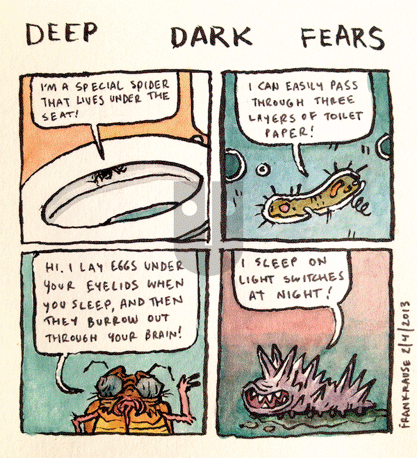 Deep Dark Fears - Monday July 21, 2014 Comic Strip