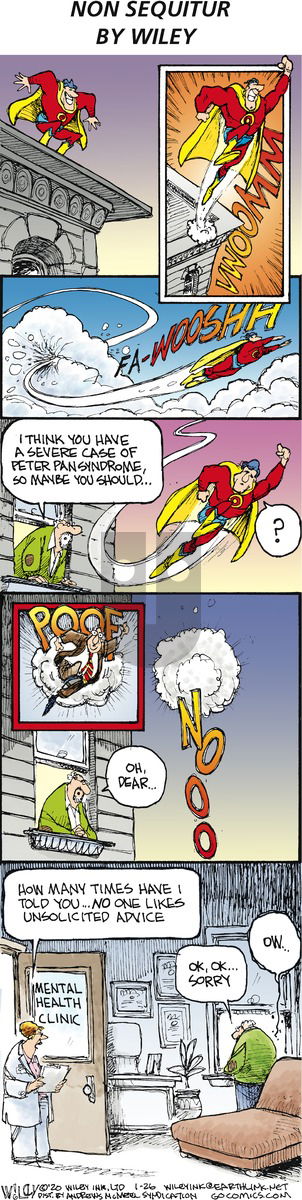Non Sequitur on Sunday January 26, 2020 Comic Strip