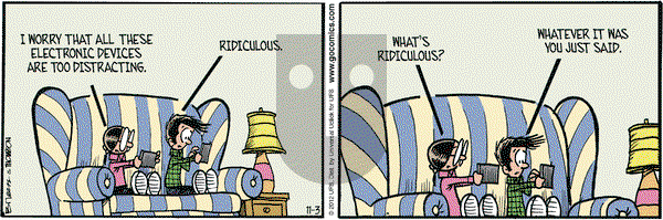 Grand Avenue on Saturday November 3, 2012 Comic Strip
