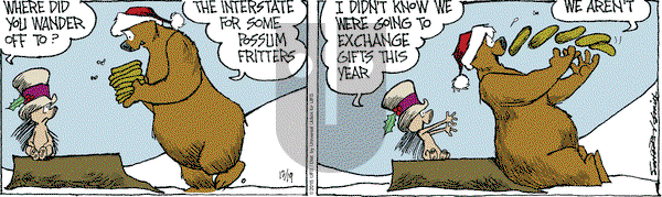 The Grizzwells on Saturday December 19, 2015 Comic Strip