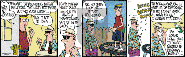 Monty on Thursday May 31, 2018 Comic Strip