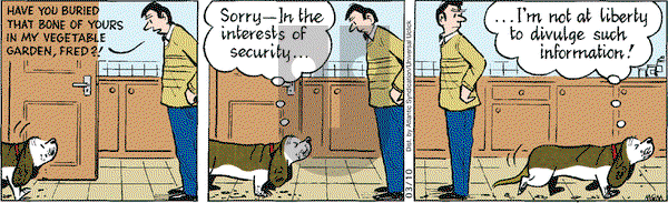 Fred Basset on Wednesday March 10, 2010 Comic Strip