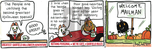 Breaking Cat News on Friday October 5, 2018 Comic Strip