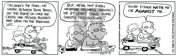 Soup to Nutz - Old on Saturday November 13, 2004 Comic Strip
