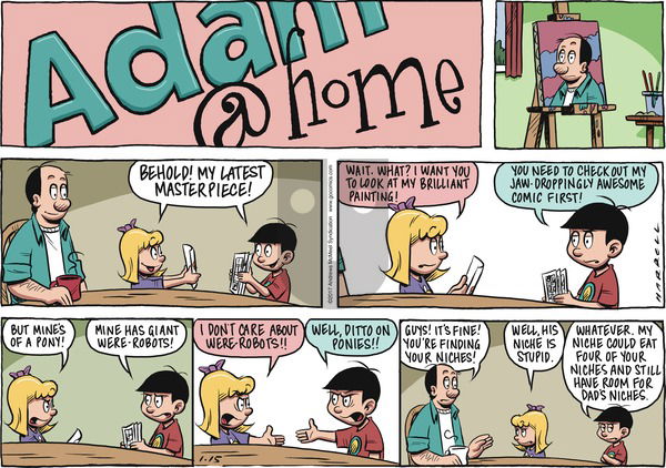Adam@Home on Sunday January 15, 2017 Comic Strip