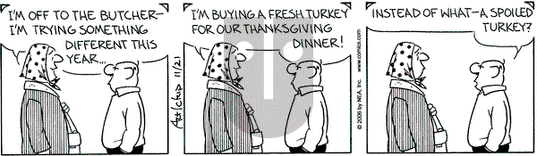 The Born Loser on Tuesday November 21, 2006 Comic Strip