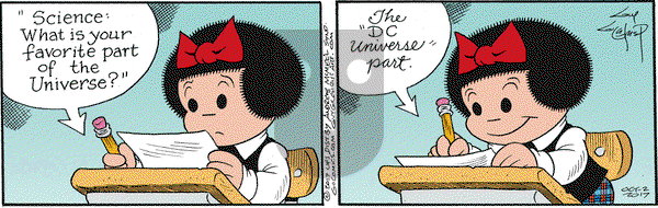 Nancy on Monday October 2, 2017 Comic Strip