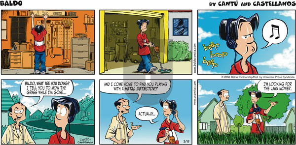 Baldo on Sunday March 19, 2006 Comic Strip