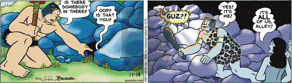 Alley Oop on Saturday November 14, 2015 Comic Strip
