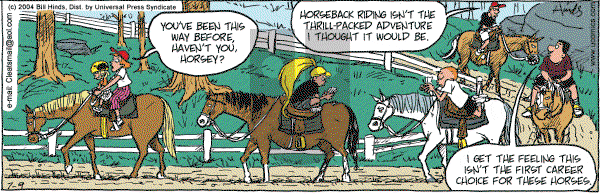 Cleats - Friday July 9, 2004 Comic Strip