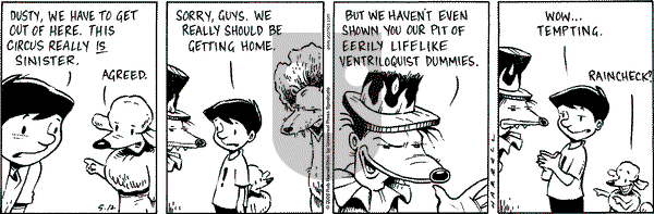 Big Top on Monday May 12, 2003 Comic Strip