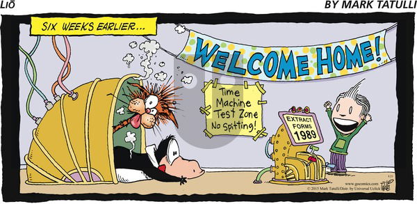 Lio on Sunday August 23, 2015 Comic Strip