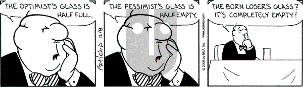 The Born Loser on Monday December 8, 2008 Comic Strip