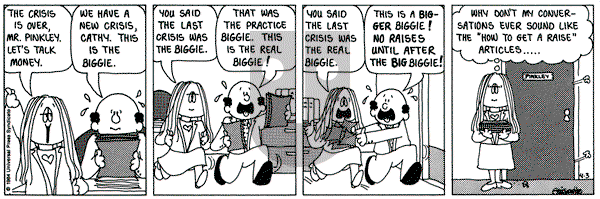 Cathy Classics on Tuesday April 3, 1984 Comic Strip