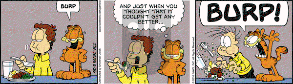 Garfield on Thursday May 26, 2016 Comic Strip