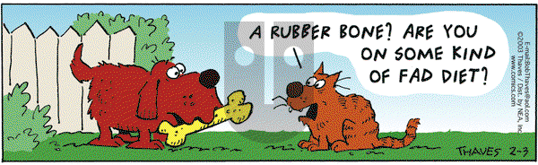 Frank and Ernest on Monday February 3, 2003 Comic Strip