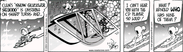 Rose is Rose on Saturday February 7, 2004 Comic Strip
