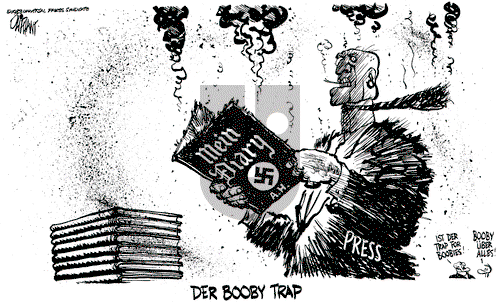 Pat Oliphant on Monday May 9, 1983 Comic Strip