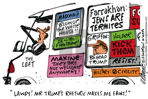 Henry Payne on Thursday November 1, 2018 Comic Strip